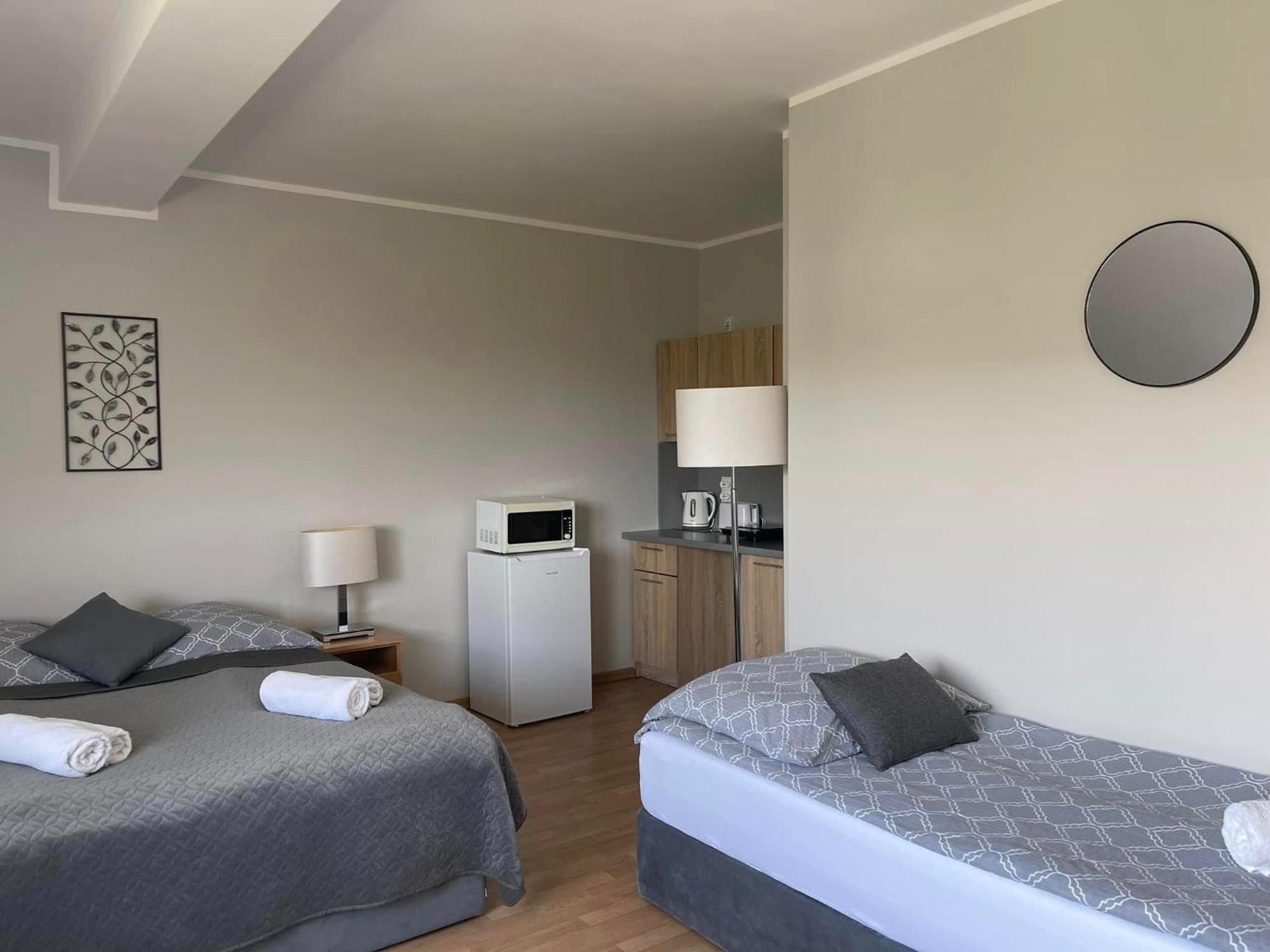 Apartmán Dw Roza Wiatrow Dębki Exteriér fotografie